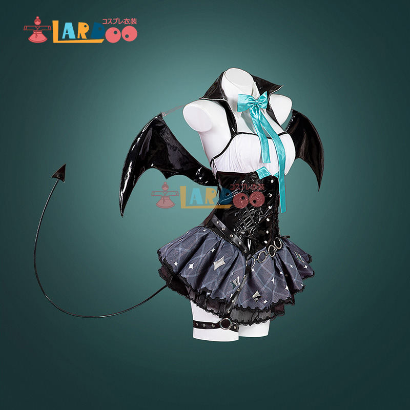 VOCALOID 初音ミク×ラスカル コラボ2023 小悪魔ミク コスプレ衣装 スチューム cosplay
