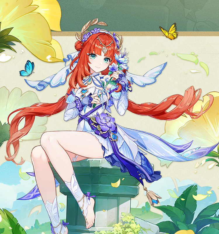 原神 Genshin スメール ニィロウ-「東風はこぶ花の吐息」コスチューム