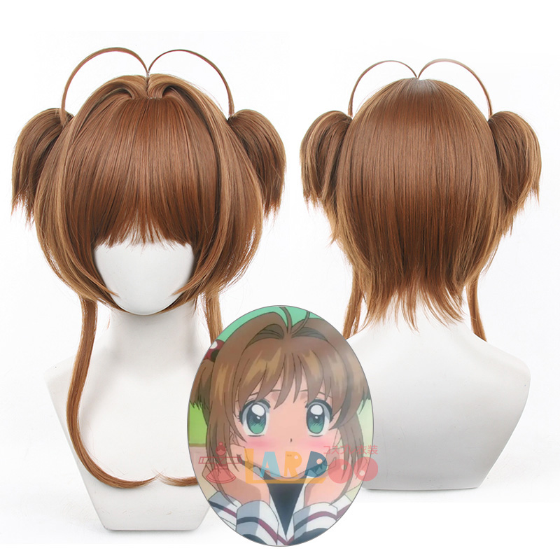 カードキャプターさくら CARDCAPTOR SAKURA 木之本桜 コスプレウィッグ