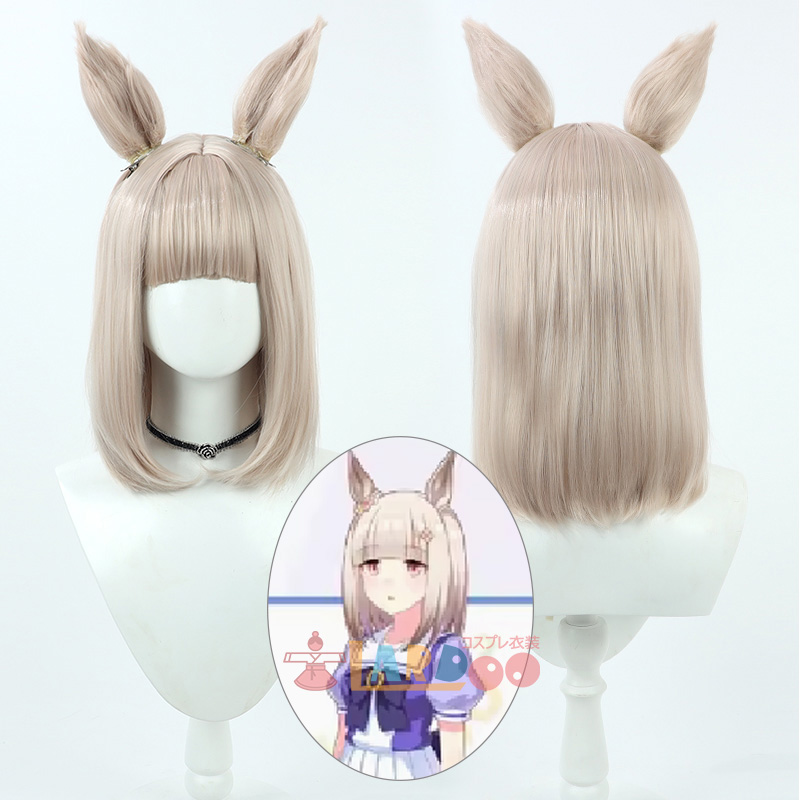ウマ娘 プリティーダービー ハッピーミーク コスプレウィッグ ネット 