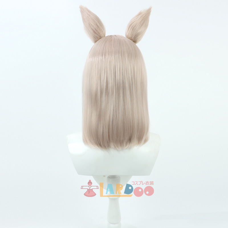 ウマ娘 プリティーダービー ハッピーミーク コスプレウィッグ ネット 