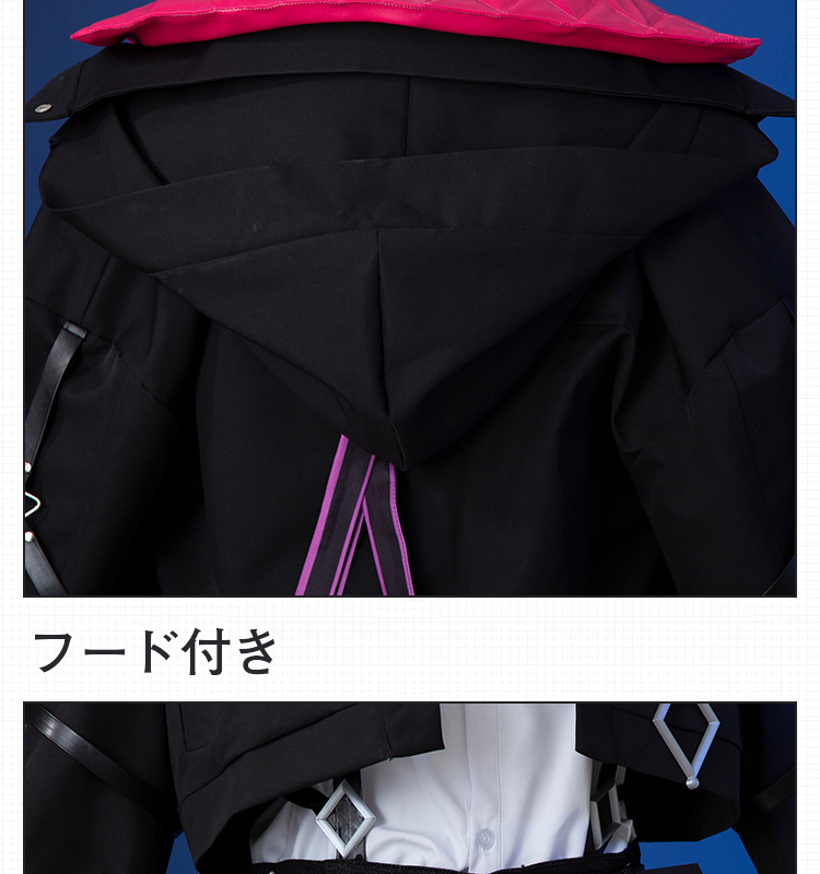 フラガリアメモリーズ風 クロード コスチューム コスプレ衣装/ウイッグ