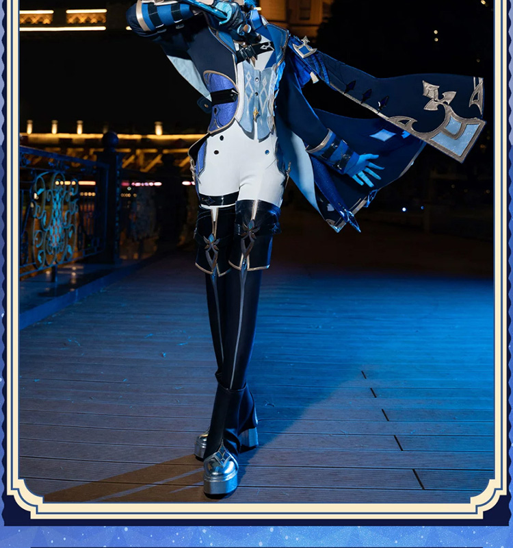 原神 Genshin ローエン-Lohen コスプレ衣装 金属パーツ版 靴カバー付き