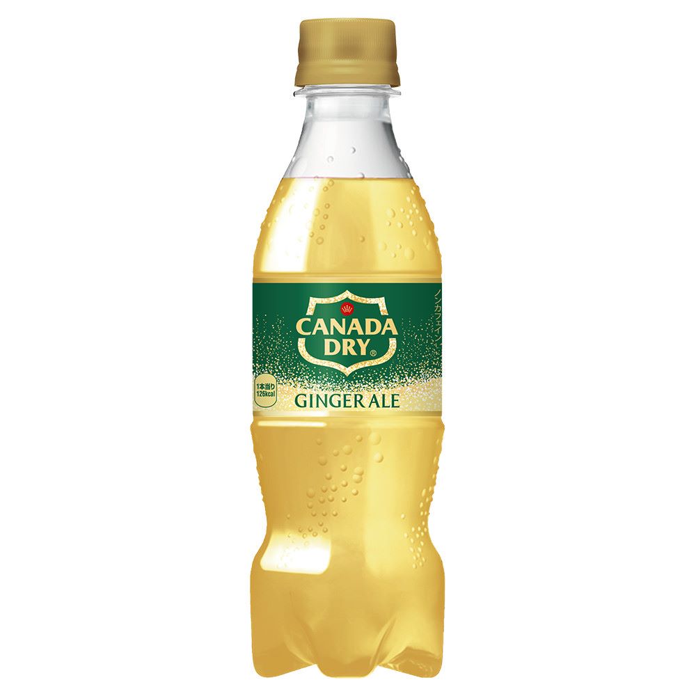 コカ・コーラ社製品 カナダドライ ジンジャーエール PET 350ml 1ケース