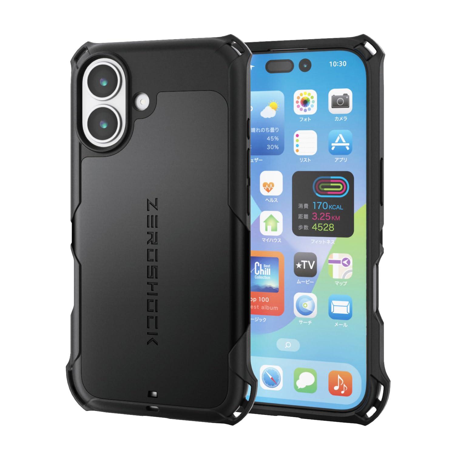 スマホアクセサリー ELECOM PM-A17MFLGGBL ELECOM（エレコム） PM-A25AZEROMGBK iPhone 17 ケース カバー