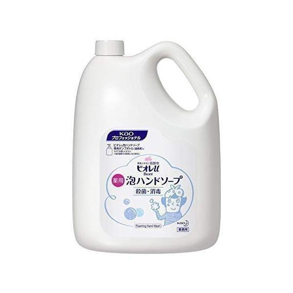 花王 ビオレu 泡ハンドソープ マイルドシトラスの香り 業務用 4L 花王プロフェッショナルシリーズ|| :FK16119-A2110:LARGO  Yahoo!店 - 通販 - Yahoo!ショッピング