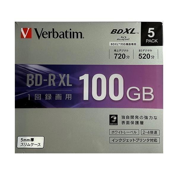 ☆正規品新品未使用品三菱化学メディア VBR520YP5D1 4倍速対応BD-R XL