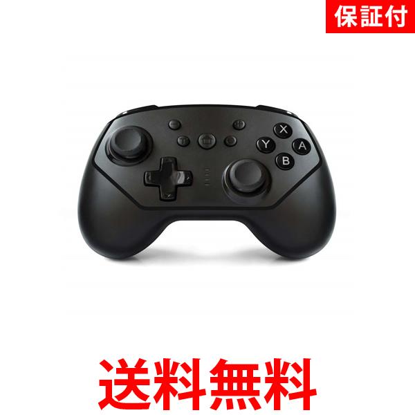 ◇1年保証付◇Nintendo Switch コントローラー ブラック スイッチ ワイヤレス 無線 ジャイロセンサー HD振動 TURBO コンパクト  ((S :FK19586-A2208:LARGO !店 通販 