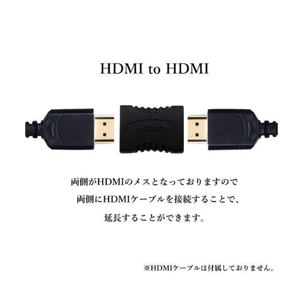 2個セット ◇3ヶ月保証付◇ HDMI 変換 中継 延長 アダプタ 薄型 HDMIメス to HDMIメス ((C  :FK20628-A2107:LARGO Yahoo!店 - 通販 - Yahoo!ショッピング