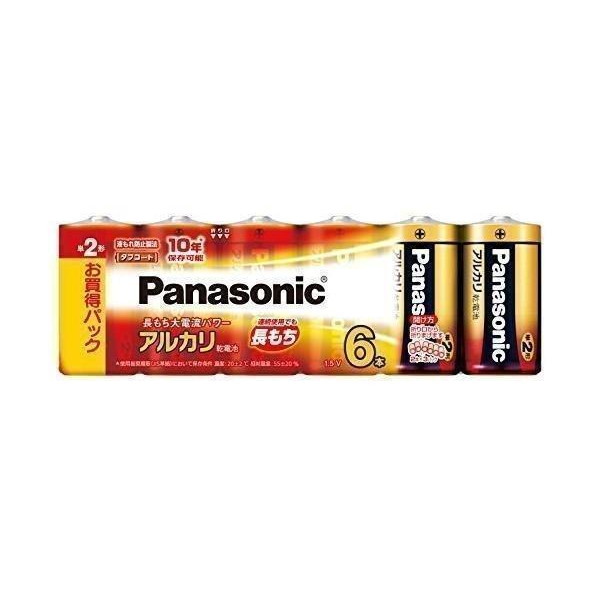 10個セット パナソニック LR14XJ/6SW 単2形アルカリ乾電池 6本パック Panasonic :FK20779-A2107:LARGO  Yahoo!店 - 通販 - Yahoo!ショッピング