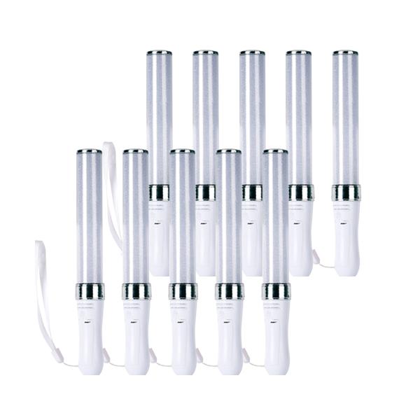 10個セット ペンライト コンサート 推し カラーチェンジ 電池式 15色