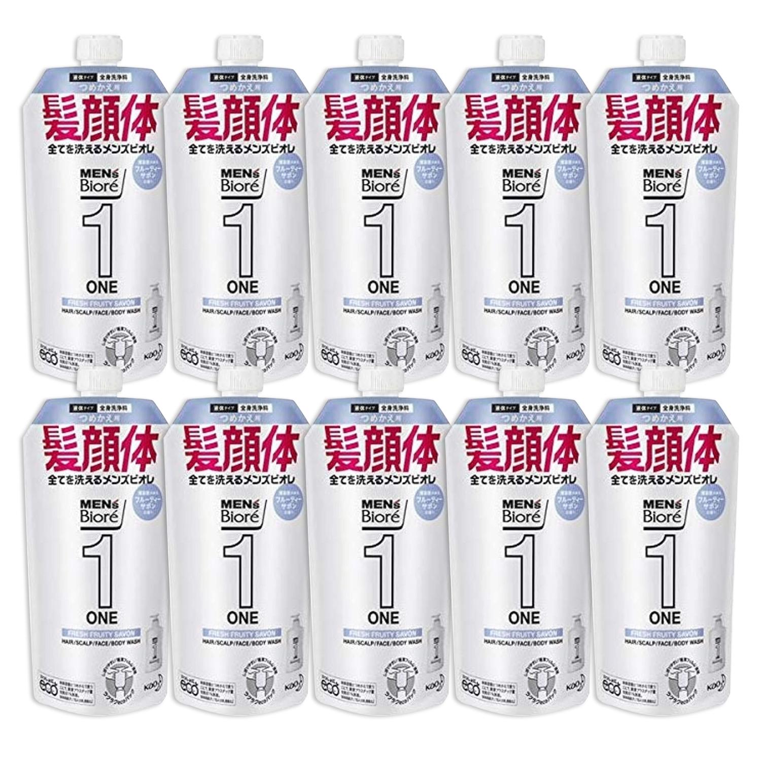 Kao（花王） 10個セット メンズビオレ ONE オールインワン全身洗浄料