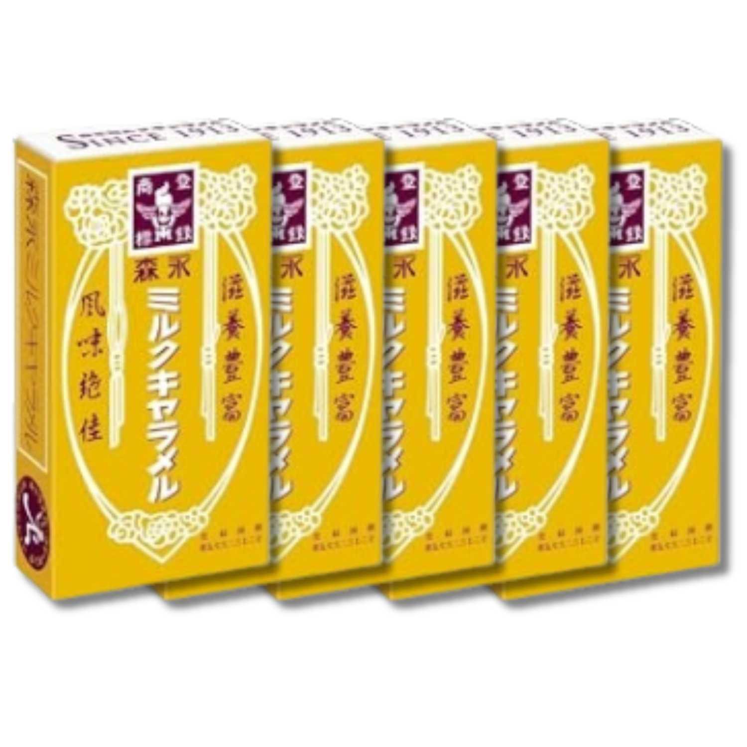 森永製菓 5個セット ミルクキャラメル 12粒 : LARGO Yahoo!店 - 通販