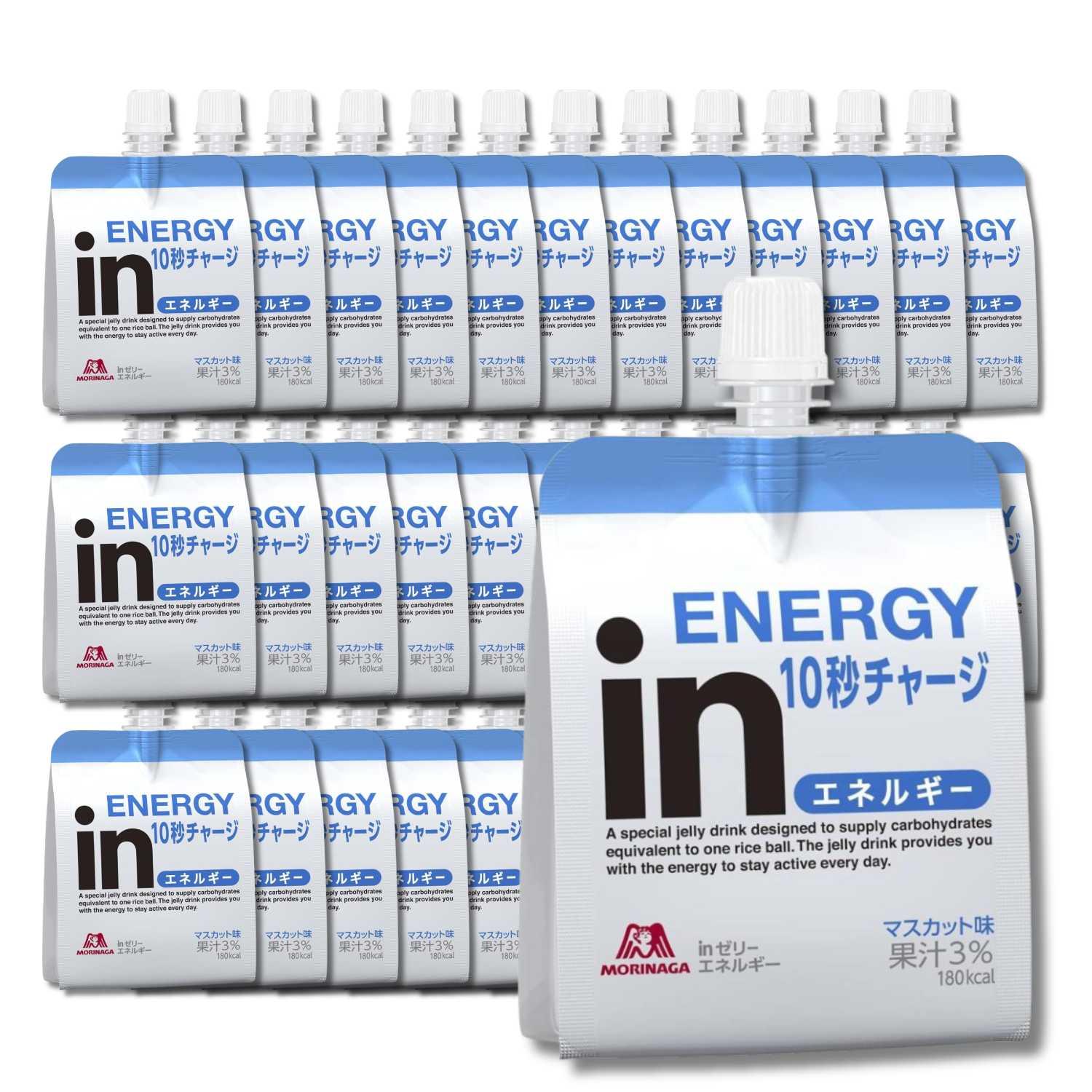 森永製菓 36個セット ウイダーinゼリー エネルギー 180g : LARGO Yahoo
