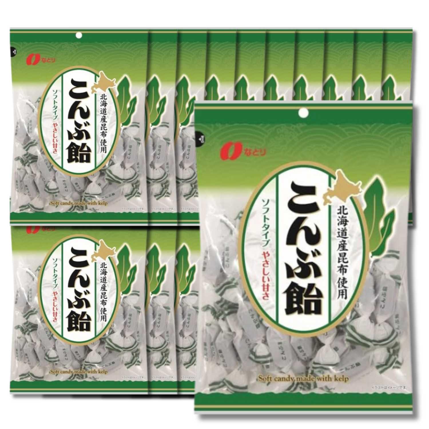 なとり 20個セット こんぶ飴 214g : LARGO Yahoo!店 - 通販 - Yahoo
