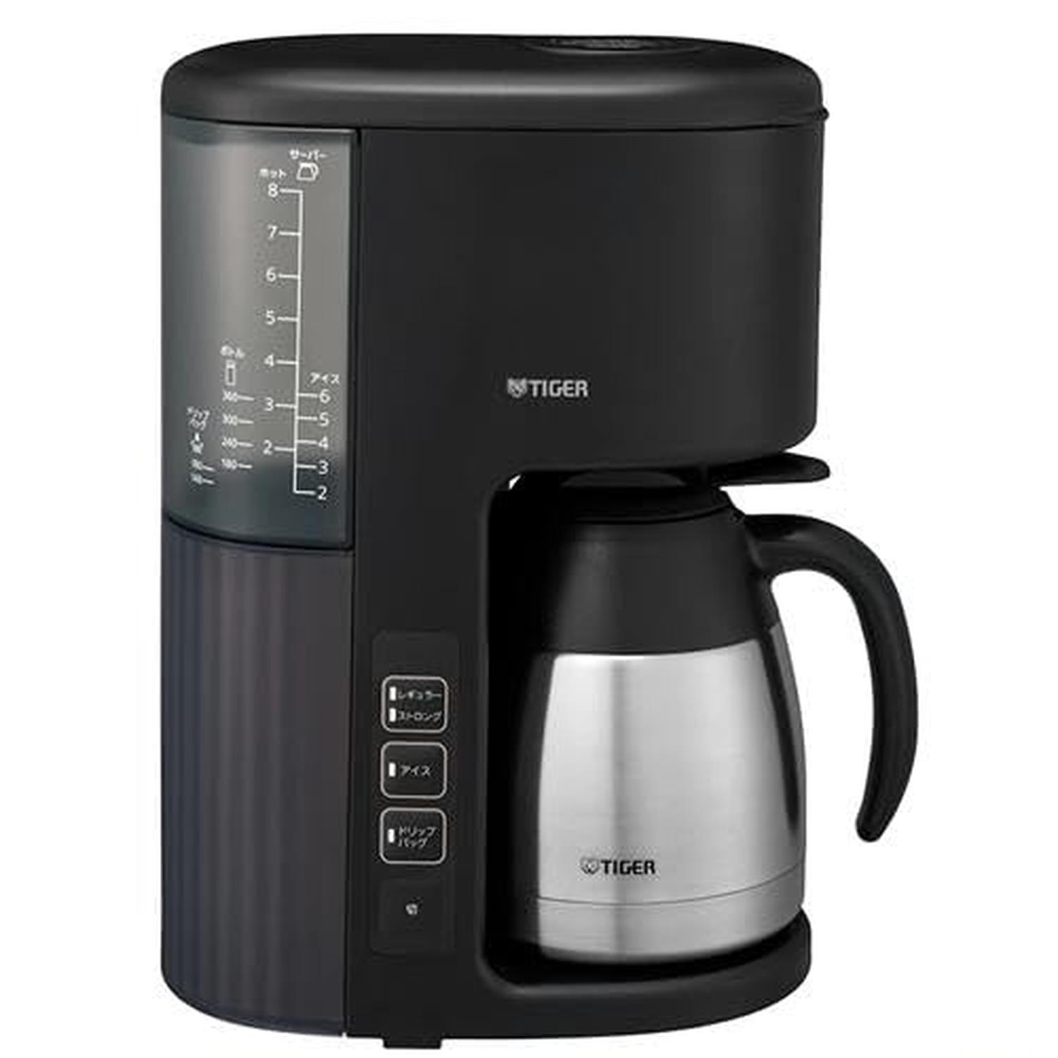 タイガー コーヒーメーカー ACE-S080 KQ 未使用品 タイガー（TIGER） ACE-V081-KI アイボリーブラック コーヒーメーカー