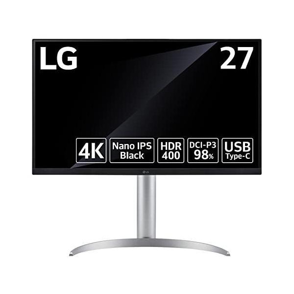 LG モニター ディスプレイ 27UQ850-W 27インチ/Nano IPS Black/4K