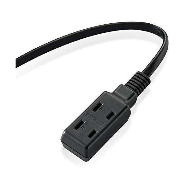 ELECOM（エレコム） 電源タップ モバイルタップ 3個口 1m ブラック T