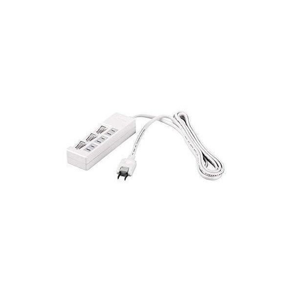 BUFFALO マルチタップ 2m 2ピン・3ピン対応 BTML3430WH : 法人向け電源タップ | バッファロー