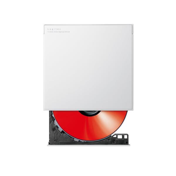 ロジテック ポータブルDVDドライブ 再生 編集 書き込みソフト付