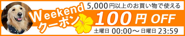 Weekendクーポン100円OFF
