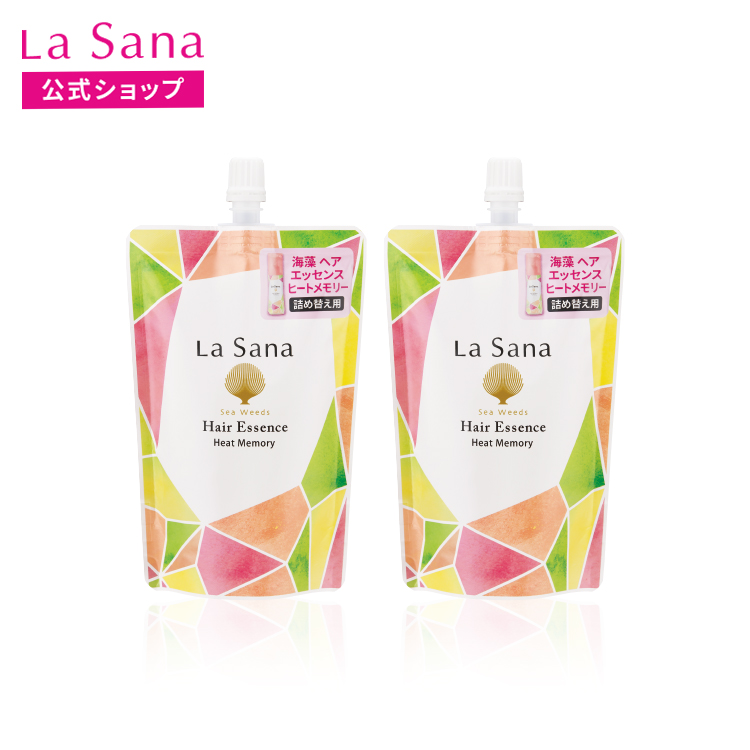La Sana（ラサーナ） 海藻 ヘア エッセンス ヒートメモリー 140ml