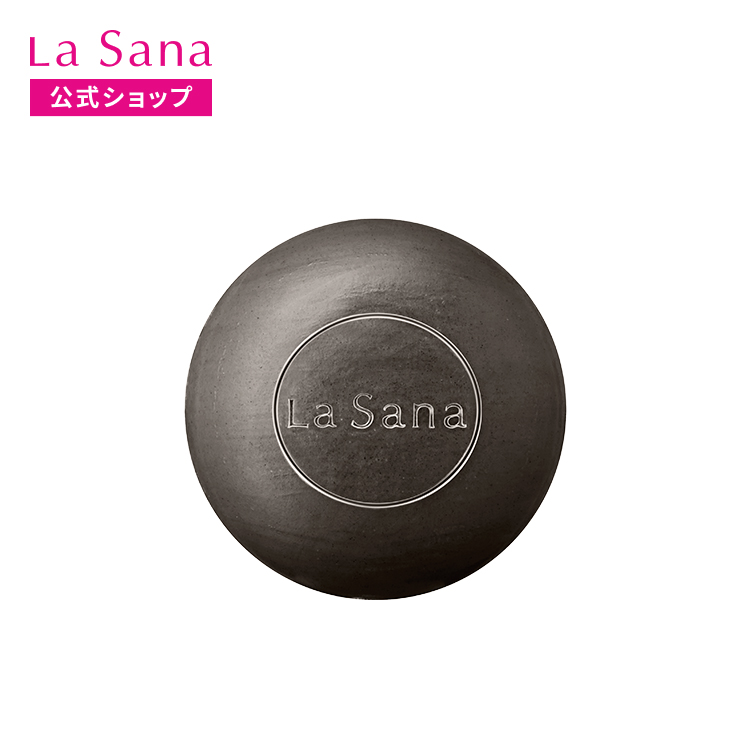La Sana（ラサーナ） 海藻海泥フェイシャルソープ 80g 石鹸 洗顔