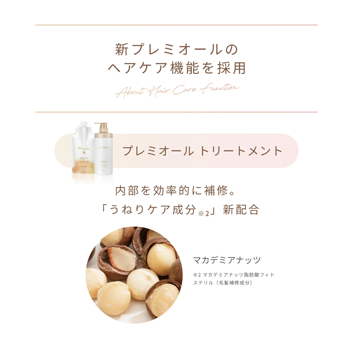 La Sana（ラサーナ） プレミオール シャンプー＆トリートメントセット