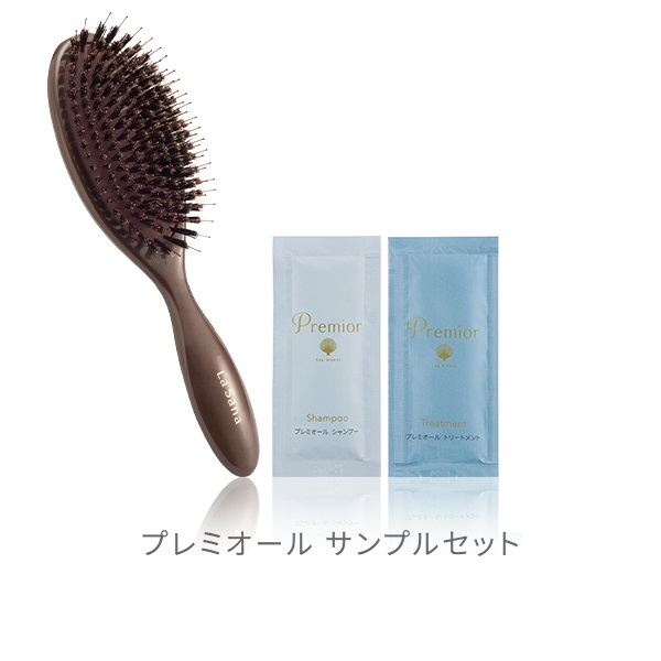 La Sana（ラサーナ） ミックスヘアブラシ ヘアブラシ 髪 ヘアーブラシ