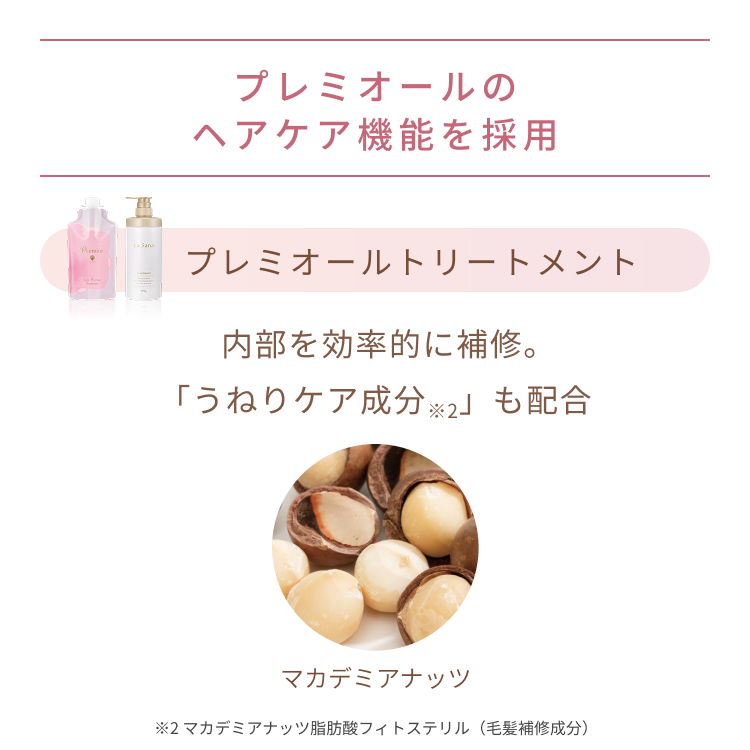 La Sana（ラサーナ） プレミオール ラ・ローズの香り 3点セット