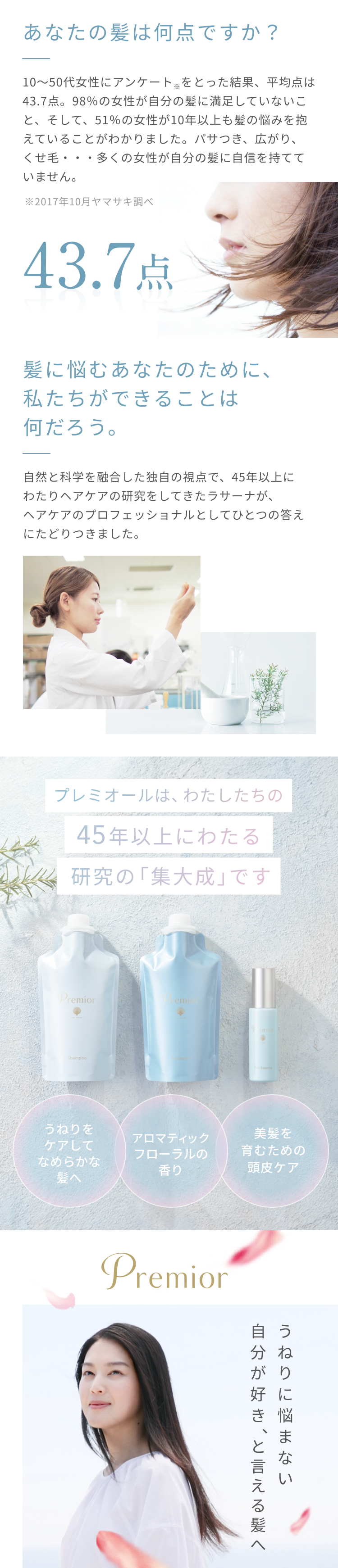 La Sana ラサーナ プレミオール （シャンプー 130ml