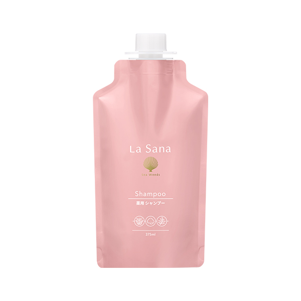 ＊新品＊La Sana 薬用 シャンプー トリートメント 詰替 各375ml 薬用シャンプー&トリートメント 詰替用セット｜ラサーナ公式通販