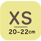20-22cm(XS)女性用5本指ソックス