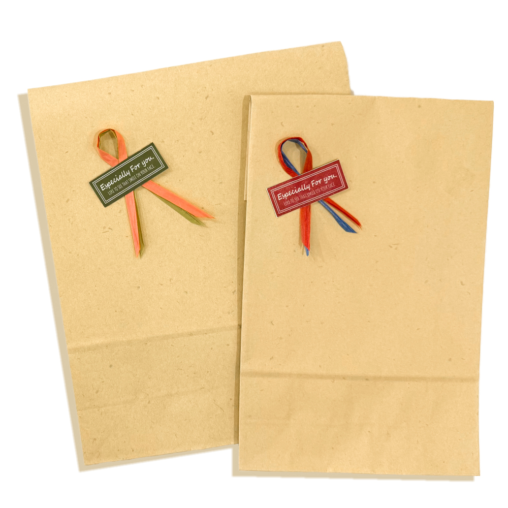 紙袋ラッピング