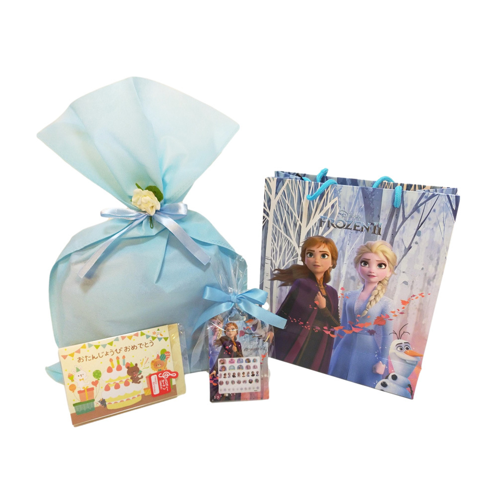 アナと雪の女王 プレミアム ギフトラッピングセット キッズ お化粧