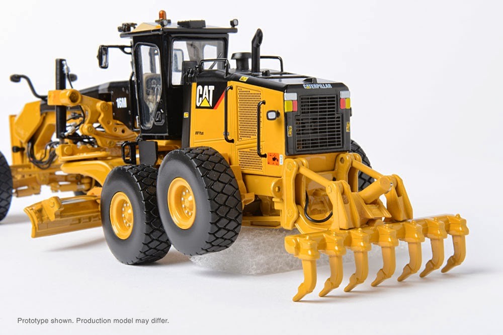 Cat 16M モーターグレーダー /CCM 1/48 建設機械模型 ミニカー