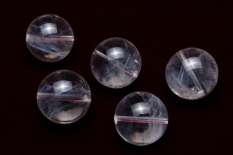 希少AA 天使の梯子 大珠 エンジェルラダークォーツ 17mm 粒売り