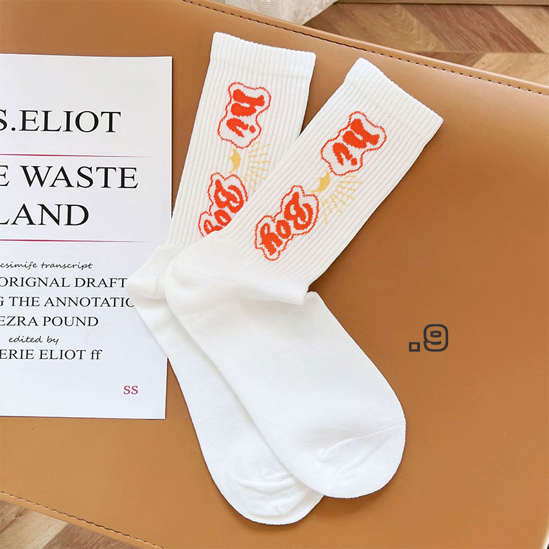 ソックス 靴下 クルーソックス ポップロゴ ストリート メンズ レディース 男性 女性 おしゃれ オシャレ かわいい |  | 09