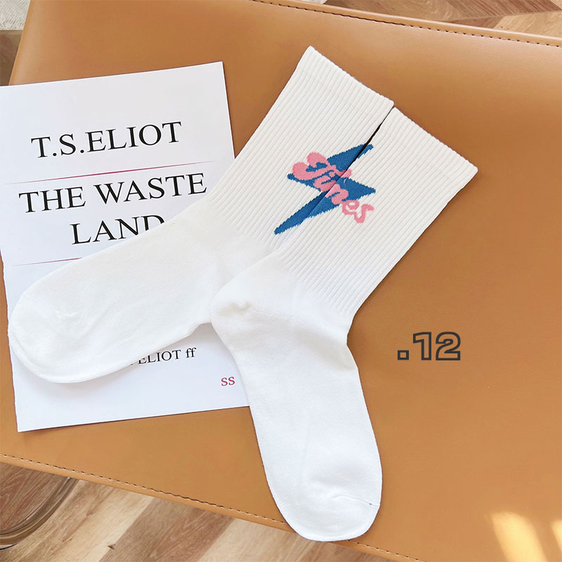 ソックス 靴下 クルーソックス ポップロゴ ストリート メンズ レディース 男性 女性 おしゃれ オシャレ かわいい |  | 12