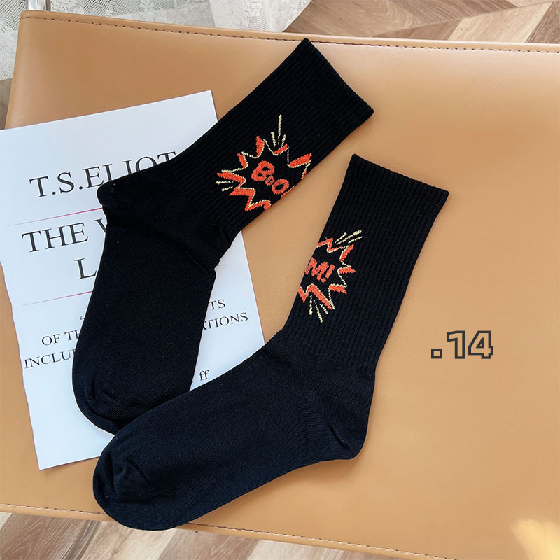 ソックス 靴下 クルーソックス ポップロゴ ストリート メンズ レディース 男性 女性 おしゃれ オシャレ かわいい |  | 14