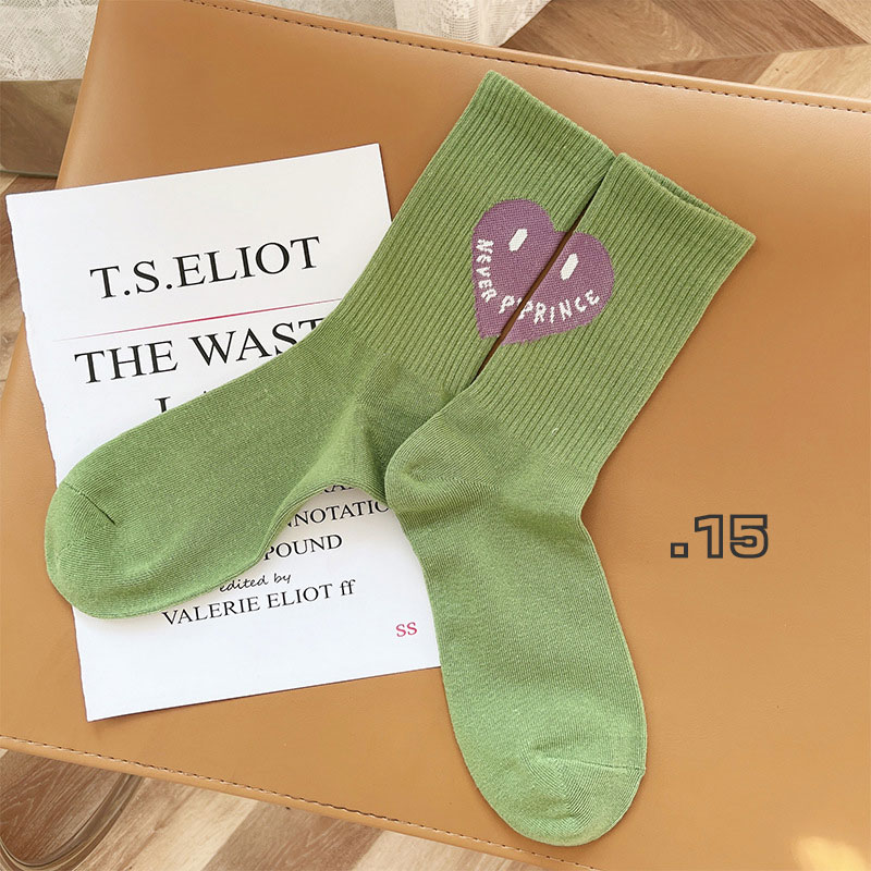 ソックス 靴下 クルーソックス ポップロゴ ストリート メンズ レディース 男性 女性 おしゃれ オシャレ かわいい |  | 15