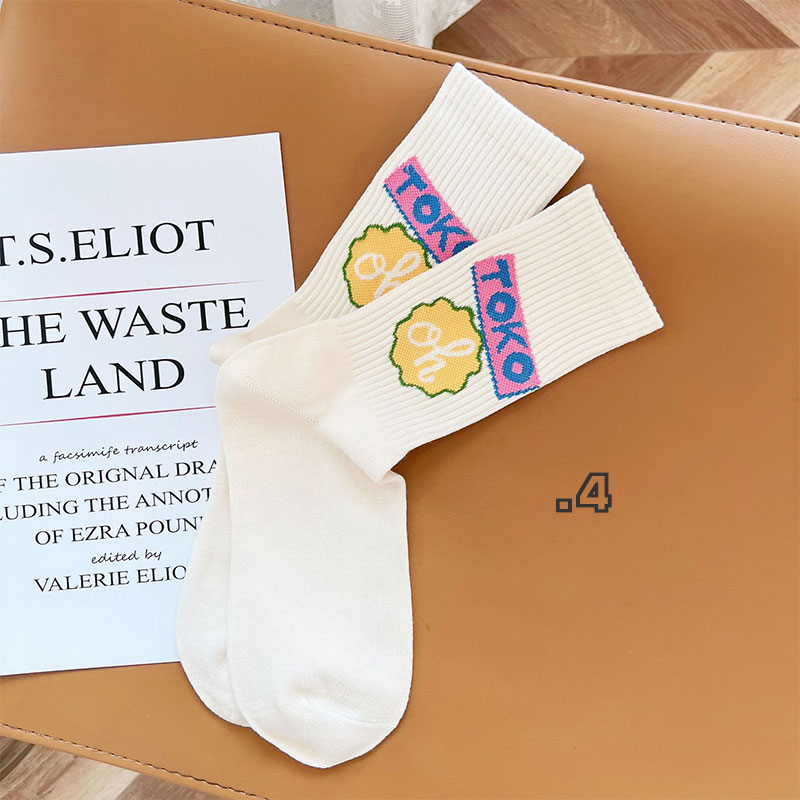 ソックス 靴下 クルーソックス ポップロゴ ストリート メンズ レディース 男性 女性 おしゃれ オシャレ かわいい |  | 04