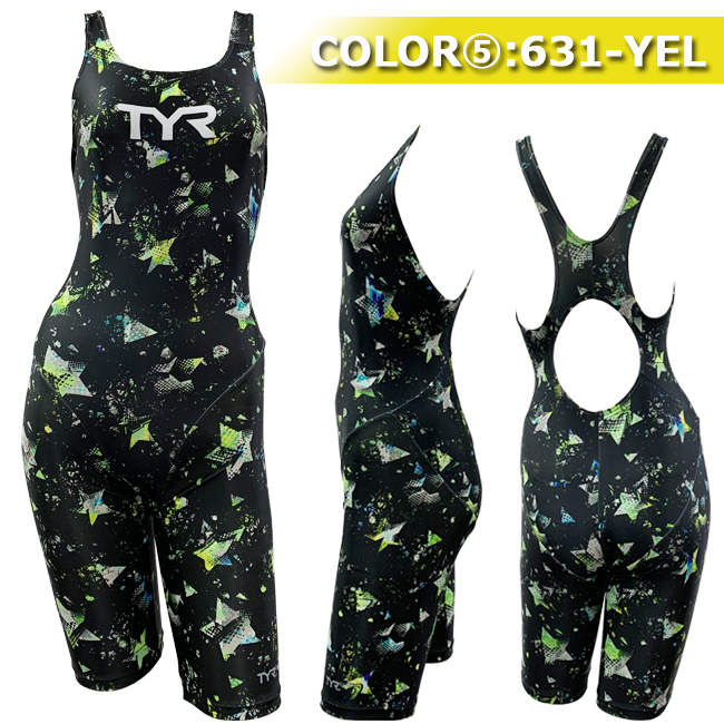 TYR ティア 水着 練習用 フィットネス トレーニング レディース 水着 オールインワン スパッツスーツ レッグスーツ 大きいサイズ対応_5