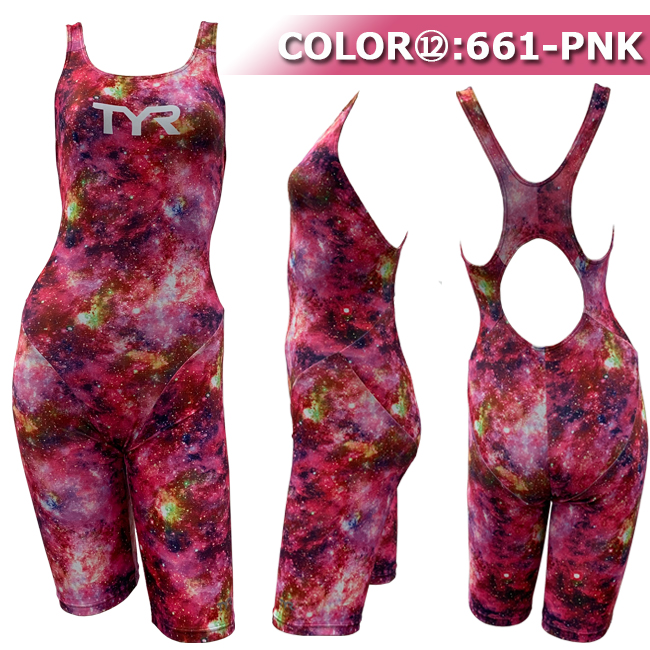 TYR ティア 水着 練習用 フィットネス トレーニング レディース 水着 オールインワン スパッツスーツ レッグスーツ 大きいサイズ対応_12
