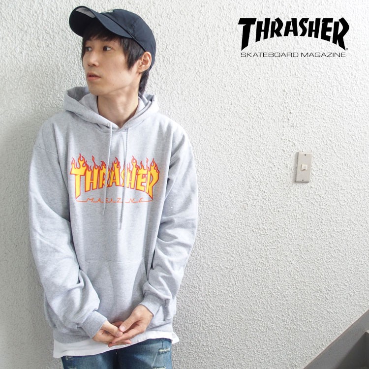 スラッシャー THRASHER パーカー スウェット プルオーバー メンズ