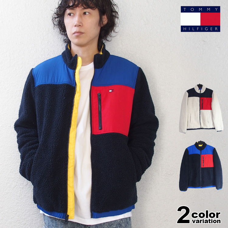 TOMMY HILFIGER トミーヒルフィガー ボア フリース ジャケット 