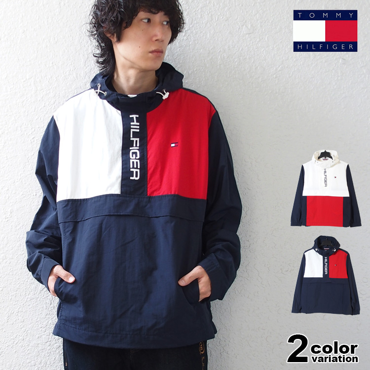 TOMMY HILFIGER トミーヒルフィガー ハーフジップ ナイロン