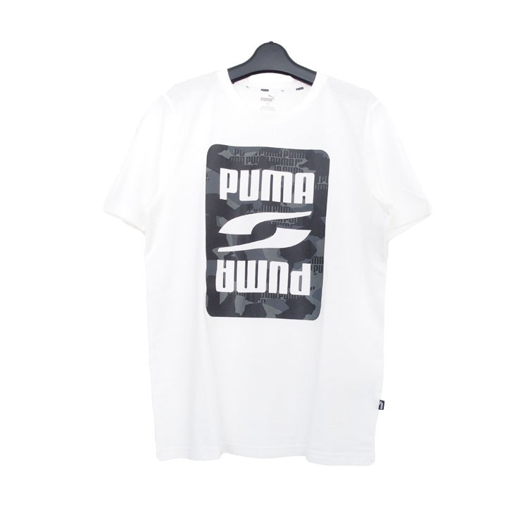 PUMA プーマ Tシャツ 半袖 メンズ REBEL CAMO 大きいサイズ対応 トップス｜lattachey｜02
