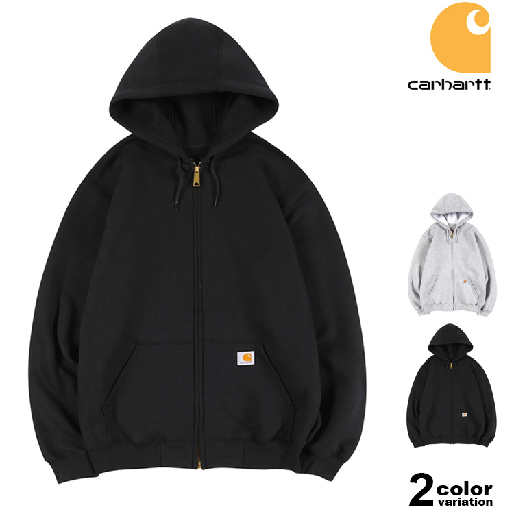 だ*だ様 Carhartt カーハート ジップ パーカー 裏起毛 スウェット Carhartt（カーハート） パーカー スウェット ジップパーカー 裏起毛