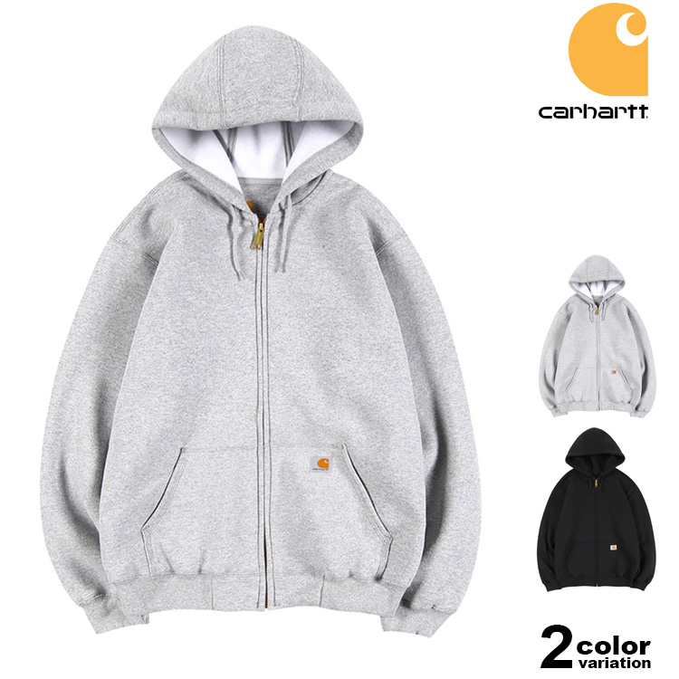 だ*だ様 Carhartt カーハート ジップ パーカー 裏起毛 スウェット Carhartt（カーハート） パーカー スウェット ジップパーカー 裏起毛